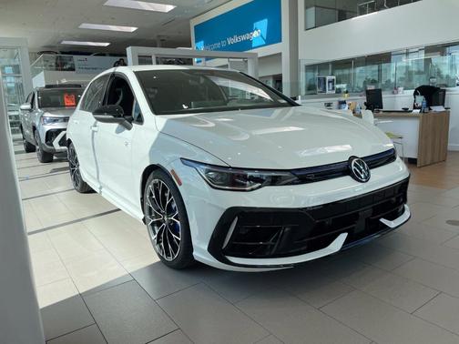 Pure White 2026 Volkswagen Golf R 2.0T