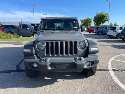 Sting Gray Clearcoat 2021 Jeep Wrangler Unlimited Sport