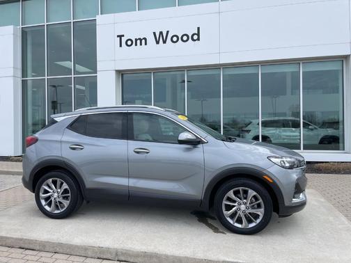 Moonstone Gray Metallic 2023 Buick Encore GX Essence