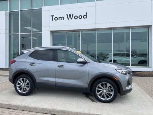 Moonstone Gray Metallic 2023 Buick Encore GX Essence