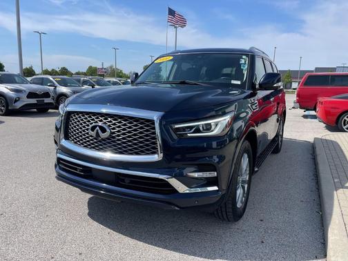 Hermosa Blue 2020 INFINITI QX80 Luxe