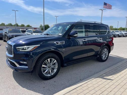 Hermosa Blue 2020 INFINITI QX80 Luxe