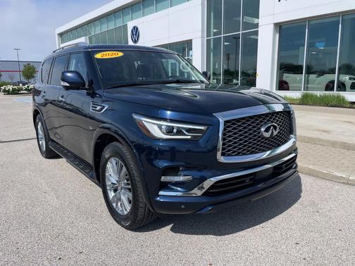 Hermosa Blue 2020 INFINITI QX80 Luxe