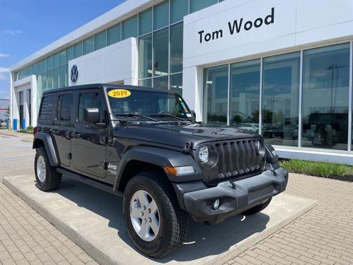 Granite Crystal Clearcoat Metallic 2019 Jeep Wrangler Unlimited Sport