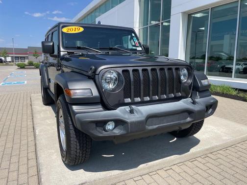 Granite Crystal Clearcoat Metallic 2019 Jeep Wrangler Unlimited Sport