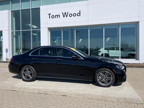 Obsidian Black Metallic 2023 Mercedes-Benz E-Class E 350 4MATIC