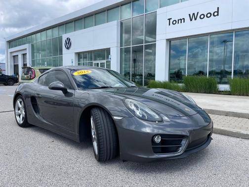 Gray 2014 Porsche Cayman Base
