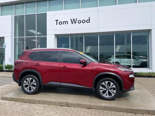 Scarlet Ember 2022 Nissan Rogue SV