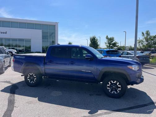 Blue 2023 Toyota Tacoma TRD Off Road