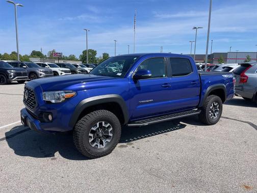 Blue 2023 Toyota Tacoma TRD Off Road