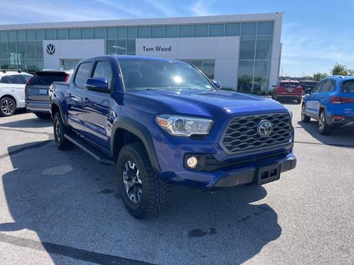 Blue 2023 Toyota Tacoma TRD Off Road