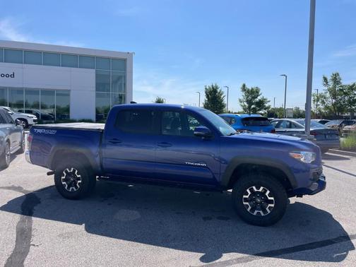 Blue 2023 Toyota Tacoma TRD Off Road