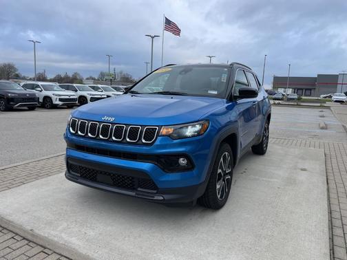 Hydro Blue Pearlcoat 2024 Jeep Compass Limited