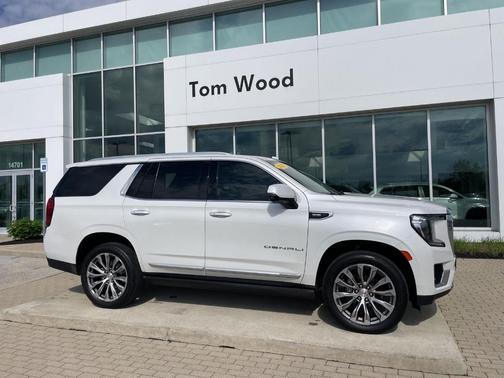 White Frost Tri-Coat 2021 GMC Yukon Denali