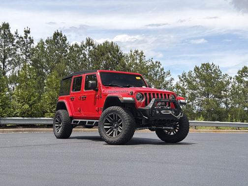 Firecracker Red Clearcoat 2019 Jeep Wrangler Unlimited Rubicon