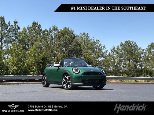 British Racing Green IV Metallic 2026 MINI Convertible Cooper S
