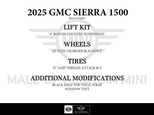 2025 GMC Sierra 1500 Elevation
