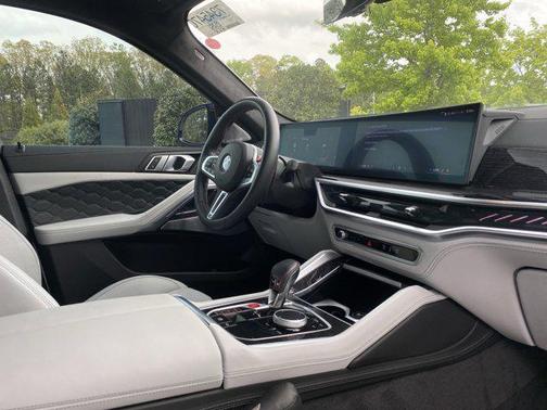 Mineral White Metallic 2025 BMW X6 M Sports Activity Coupe