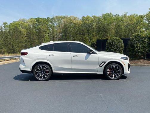 Mineral White Metallic 2025 BMW X6 M Sports Activity Coupe