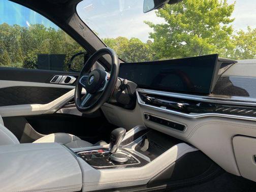 Mineral White Metallic 2025 BMW X6 M Sports Activity Coupe