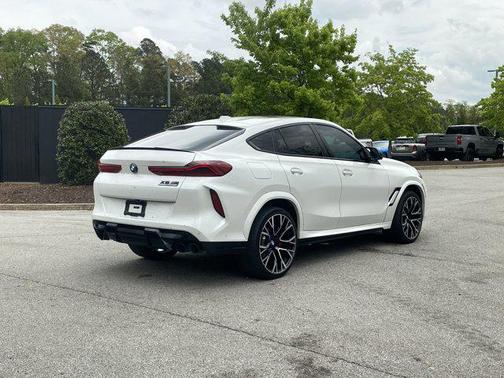 Mineral White Metallic 2025 BMW X6 M Sports Activity Coupe