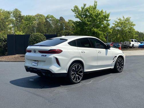 Mineral White Metallic 2025 BMW X6 M Sports Activity Coupe