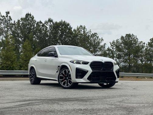 Mineral White Metallic 2025 BMW X6 M Sports Activity Coupe