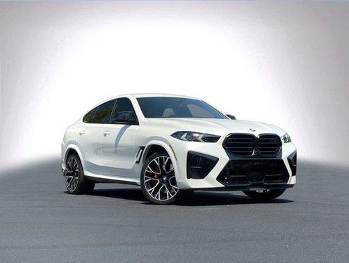 Mineral White Metallic 2025 BMW X6 M Sports Activity Coupe