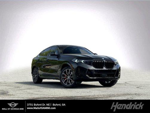 Black Sapphire Metallic 2024 BMW X6 xDrive40i