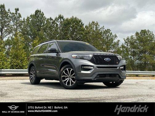 Carbonized Gray Metallic 2021 Ford Explorer ST