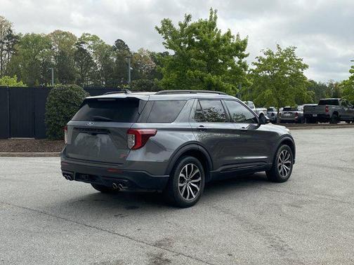 Carbonized Gray Metallic 2021 Ford Explorer ST