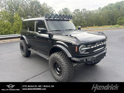 Shadow Black 2022 Ford Bronco Outer Banks