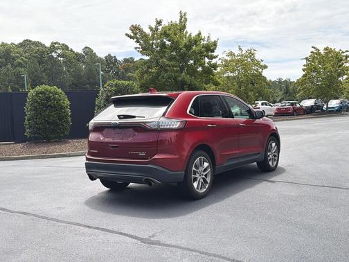 Ruby Red Metallic Tinted Clearcoat 2018 Ford Edge Titanium