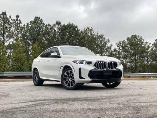 Mineral White Metallic 2024 BMW X6 xDrive40i