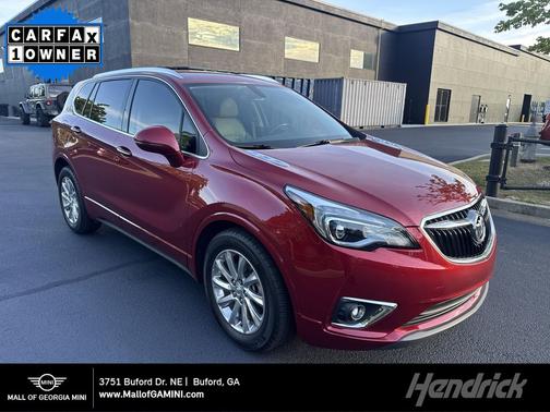 Chili Red Metallic 2019 Buick Envision Essence