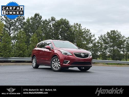 Chili Red Metallic 2019 Buick Envision Essence
