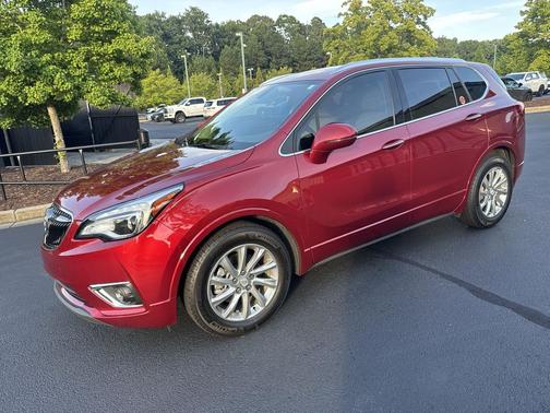 Chili Red Metallic 2019 Buick Envision Essence