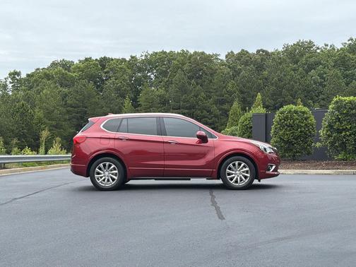 Chili Red Metallic 2019 Buick Envision Essence