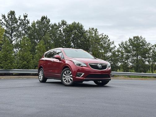 Chili Red Metallic 2019 Buick Envision Essence