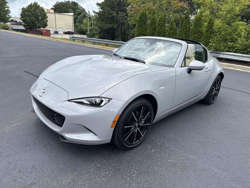 Aero Gray Metallic 2026 Mazda MX-5 Miata RF Grand Touring