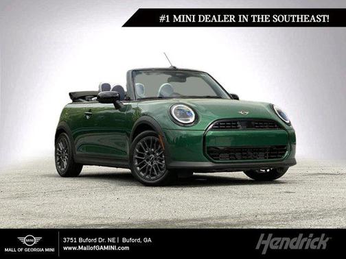 British Racing Green IV Metallic 2026 MINI Convertible Cooper