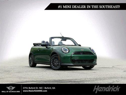 British Racing Green IV Metallic 2026 MINI Convertible Cooper
