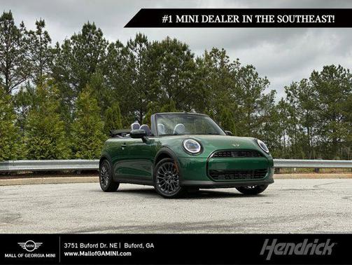 British Racing Green IV Metallic 2026 MINI Convertible Cooper
