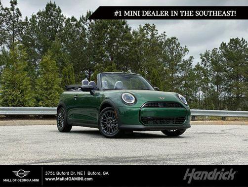 British Racing Green IV Metallic 2026 MINI Convertible Cooper