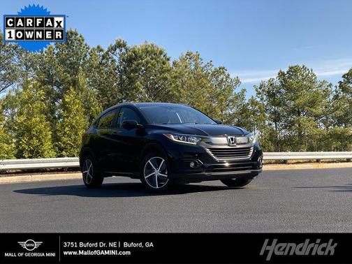Crystal Black Pearl 2022 Honda HR-V EX