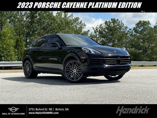2023 Porsche Cayenne Platinum Edition