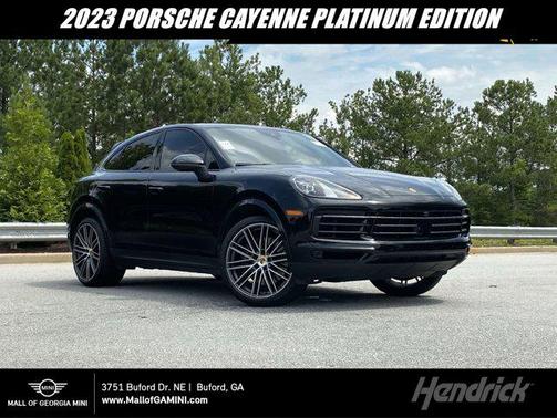 2023 Porsche Cayenne Platinum Edition