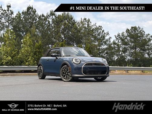 Indigo Sunset Blue Metallic 2026 MINI Convertible Cooper S