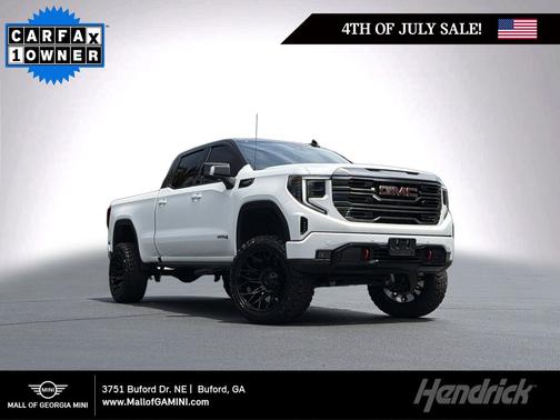 Summit White 2024 GMC Sierra 1500 AT4