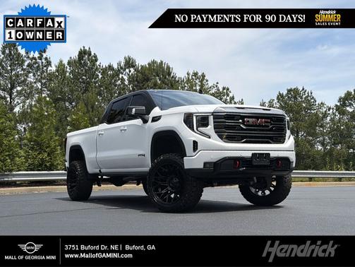 Summit White 2024 GMC Sierra 1500 AT4